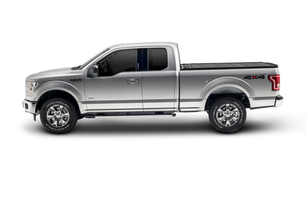 Tonneau Cover Ultra Flex 2024-2025 Ford Ranger 5 Foot Bed Matte Black Finish UnderCover