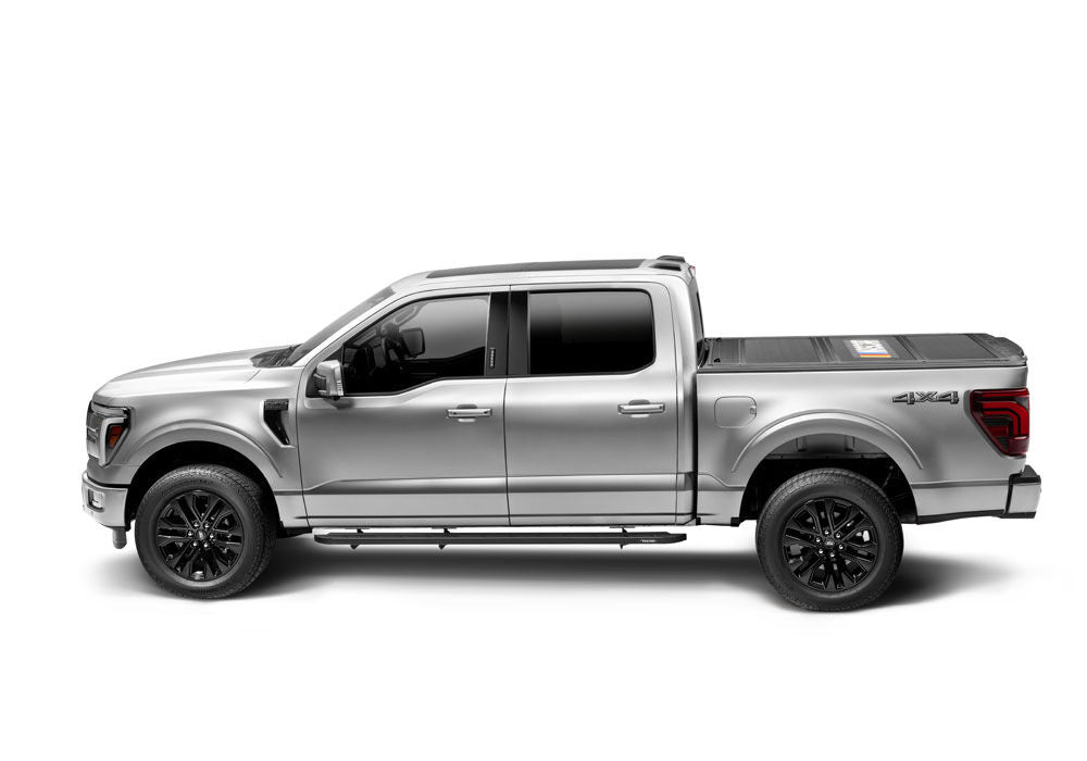 Tonneau Cover RealTruck NASCAR Edition 2019-2027 (New Body Style) Ram 5 Foot 7 Inch Bed Crew Cab Without RamBox Without Multifunction Tailgate Matte Black Finish