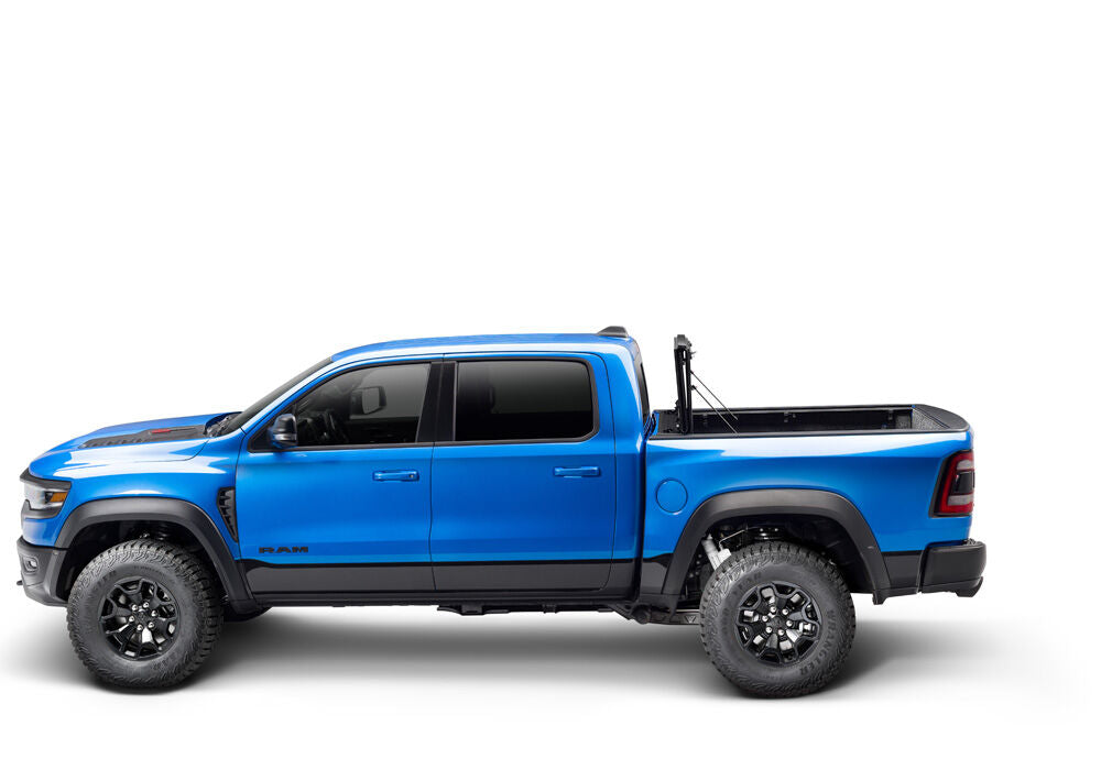 Tonneau Cover Ultra Flex 2019-2026 (New Body Style) Ram 1500 6 Foot 4 Bed Quad/Mega Without RamBox Without Multifunction Tailgate Matte Black Finish UnderCover