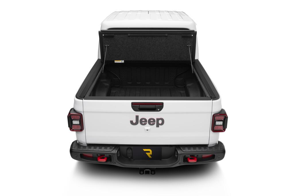 Tonneau Cover Ultra Flex 2020-2025 Jeep Gladiator Matte Black Finish UnderCover