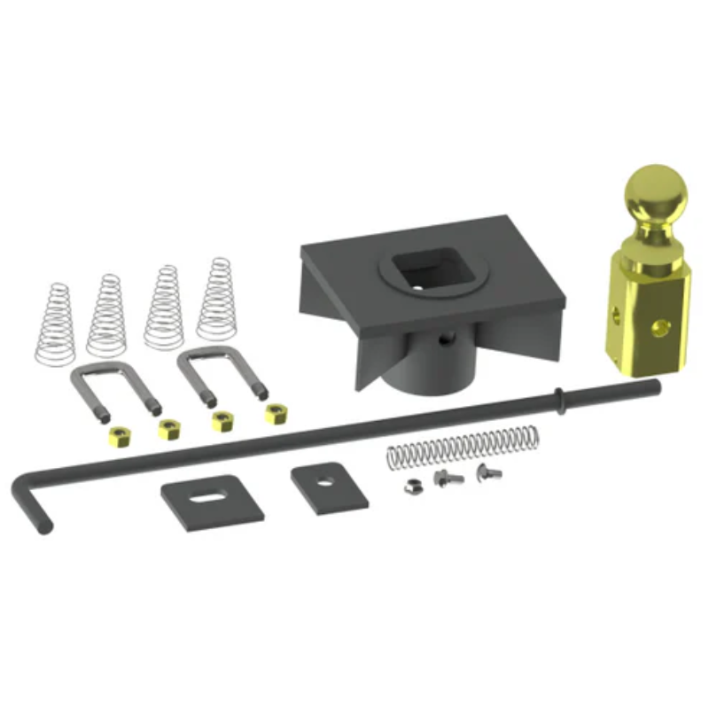 B&W Trailer Hitches Turnoverball One-Piece Kit For Flatbeds Model GNRK1500