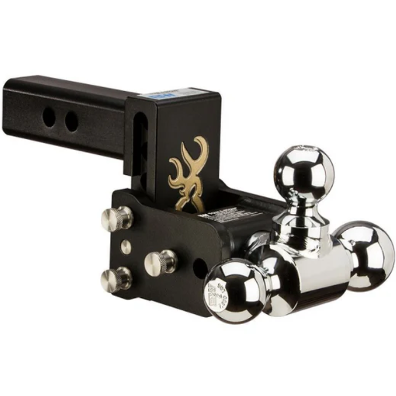 B&W Trailer Hitches 6" Browning™  Tri-Ball-Boxed Model TS10047BB