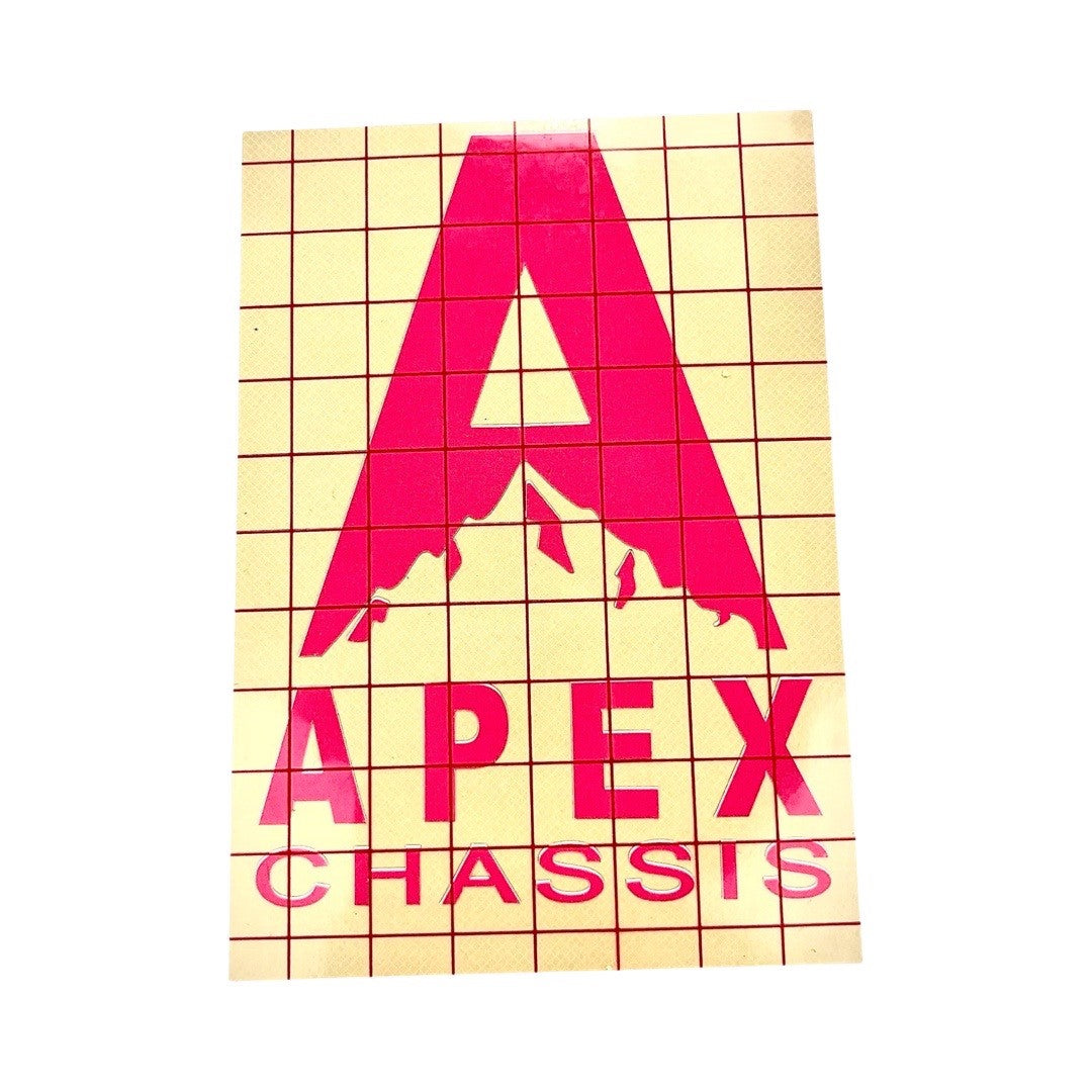 Apex Vinyl Transfer Sticker-Pink