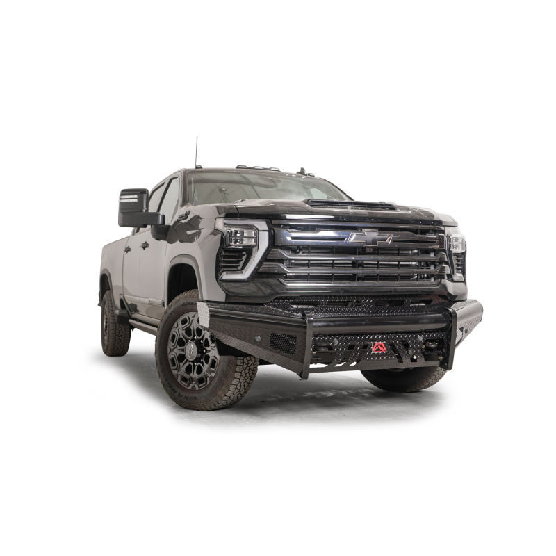 Fab Fours Black Steel Front Bumper Model CH24-S6161-1