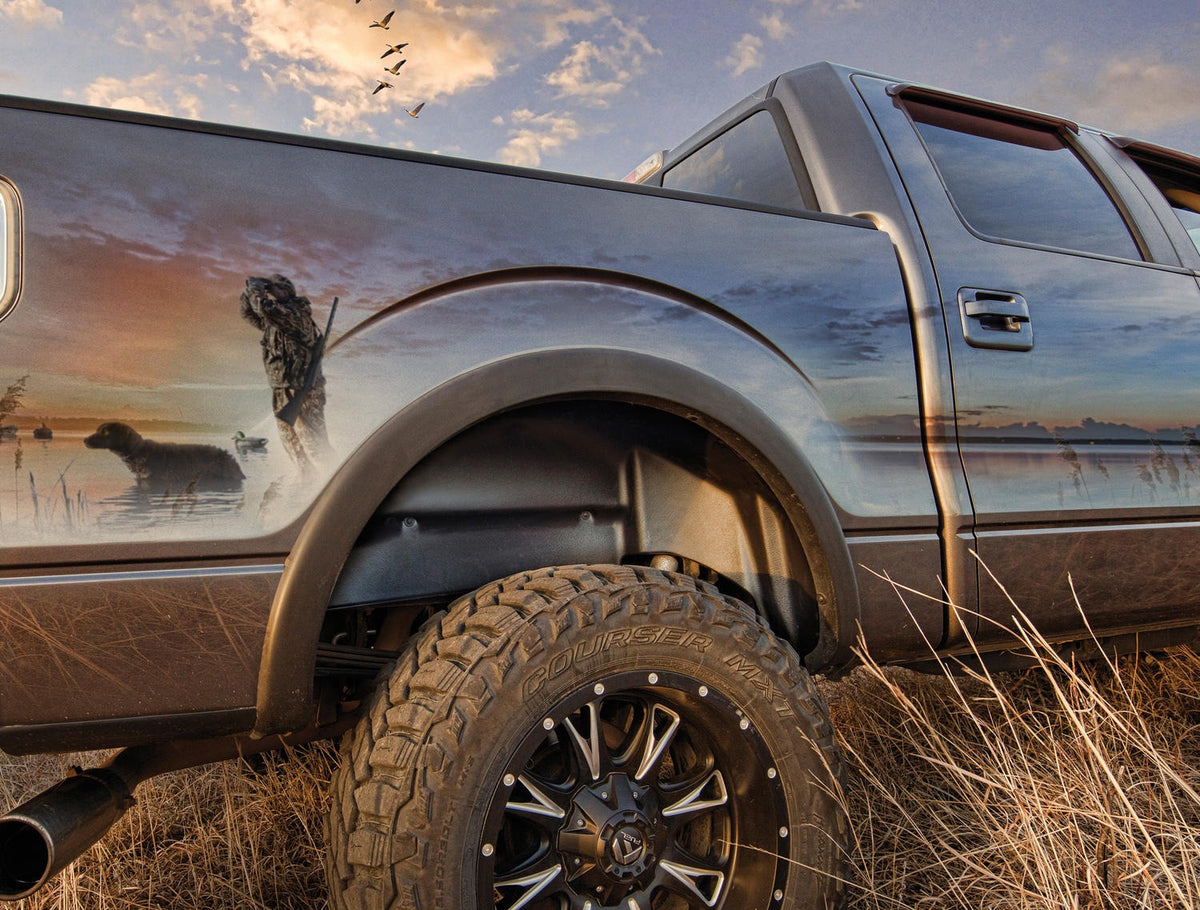 Husky Liners 11-18 Ram 1500 / 11-26 Ram 2500/3500 (Excl. Rambox) Rear Wheel Well Guards - Black