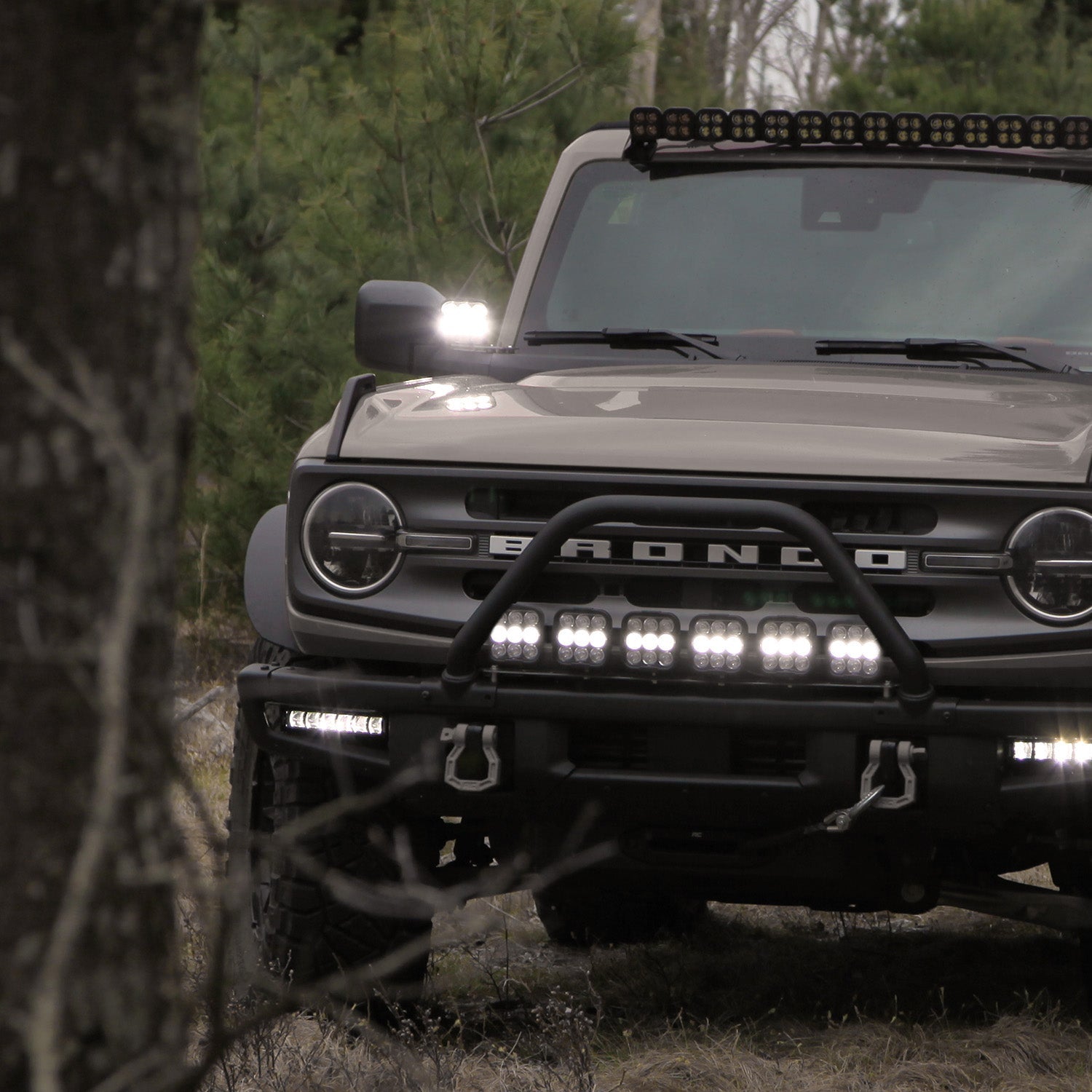 Front Bumper LED Light Kit - Ford Bronco 2021 +