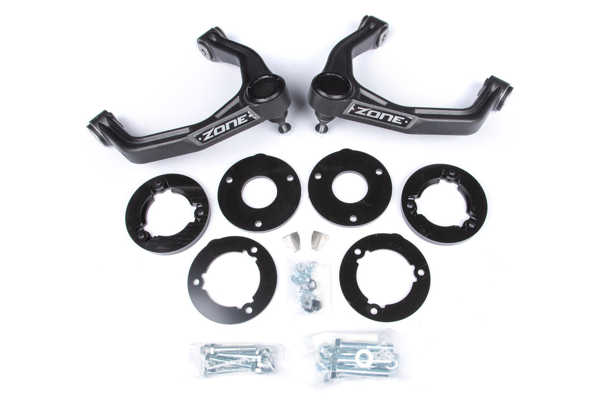19-26 Chevrolet Trail Boss/GMC AT4 1500/Chevrolet ZR2/GMC AT4X 1500 1.75 Inch Leveling Kit Zone Offroad