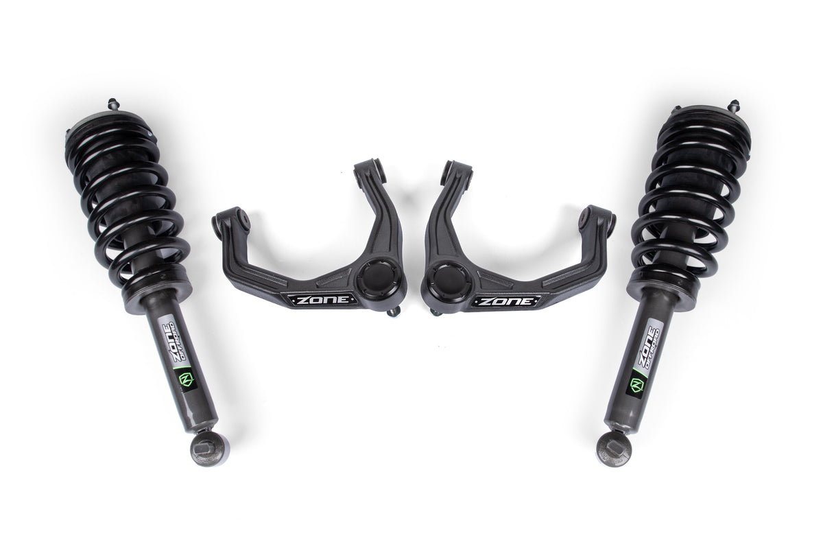 19-26 Chevrolet/GMC 1500 4WD 2 Inch Leveling Kit W/UCA's Zone Offroad