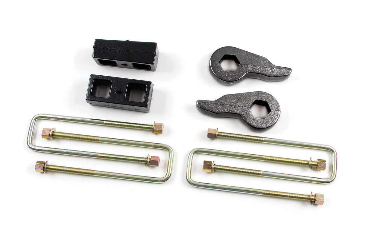 99-06 K1500 00-06 Silverado/Sierra 1500 2 Inch Lift Kit No Shocks Zone Offroad