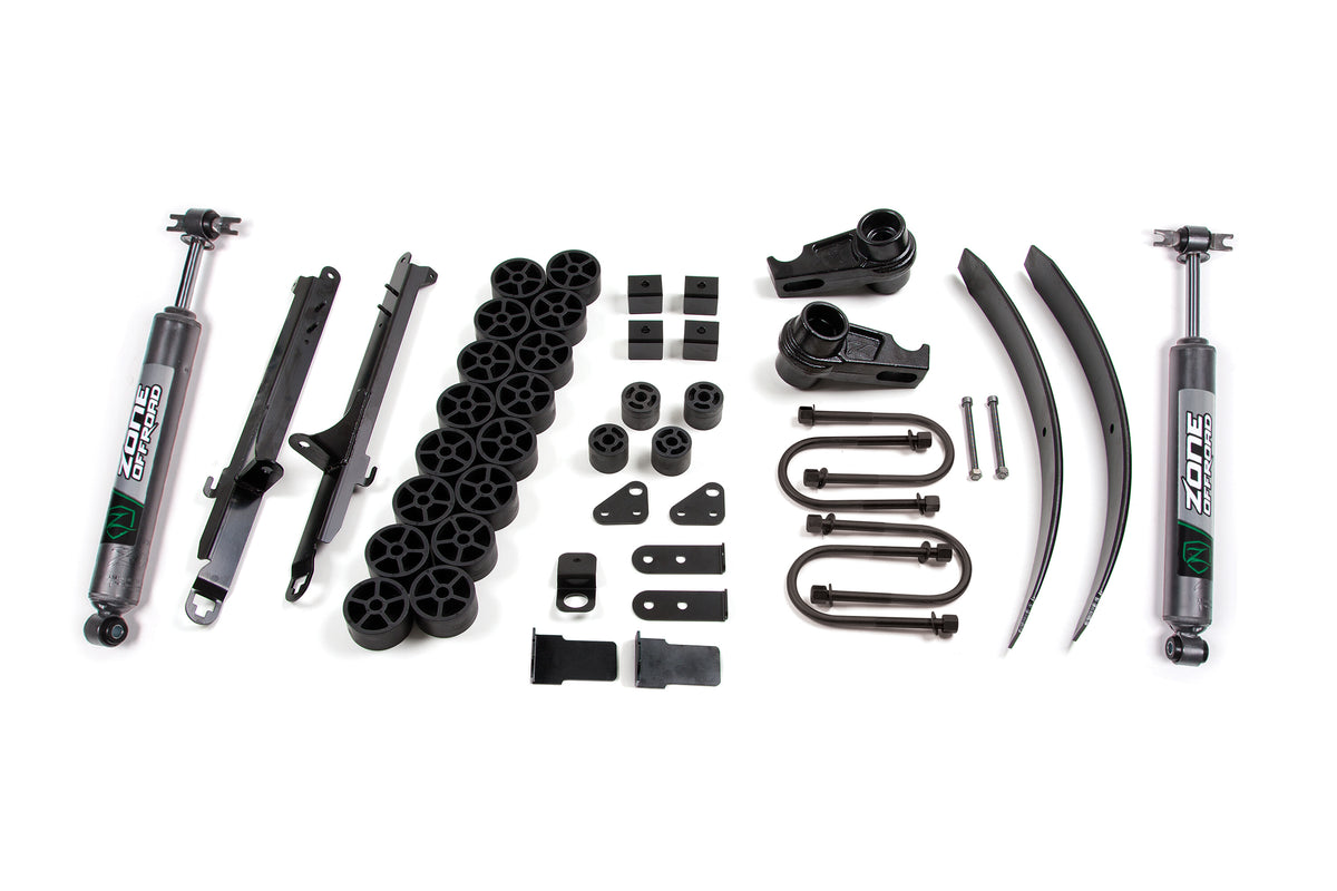 08-12 Colorado/Canyon 3.5 Inch Combo Kit With Nitro Shocks Zone Offroad