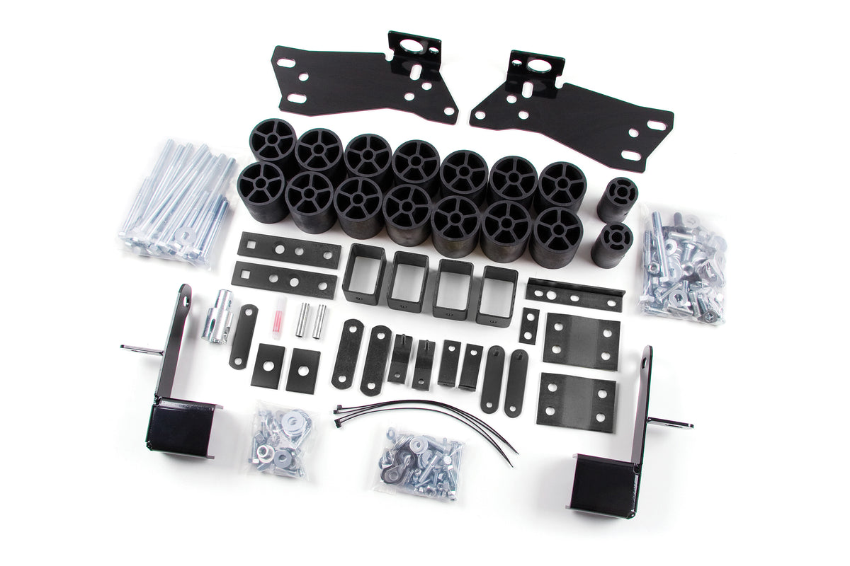 99-00 GM 1500 3 Inch Body Lift Zone Offroad