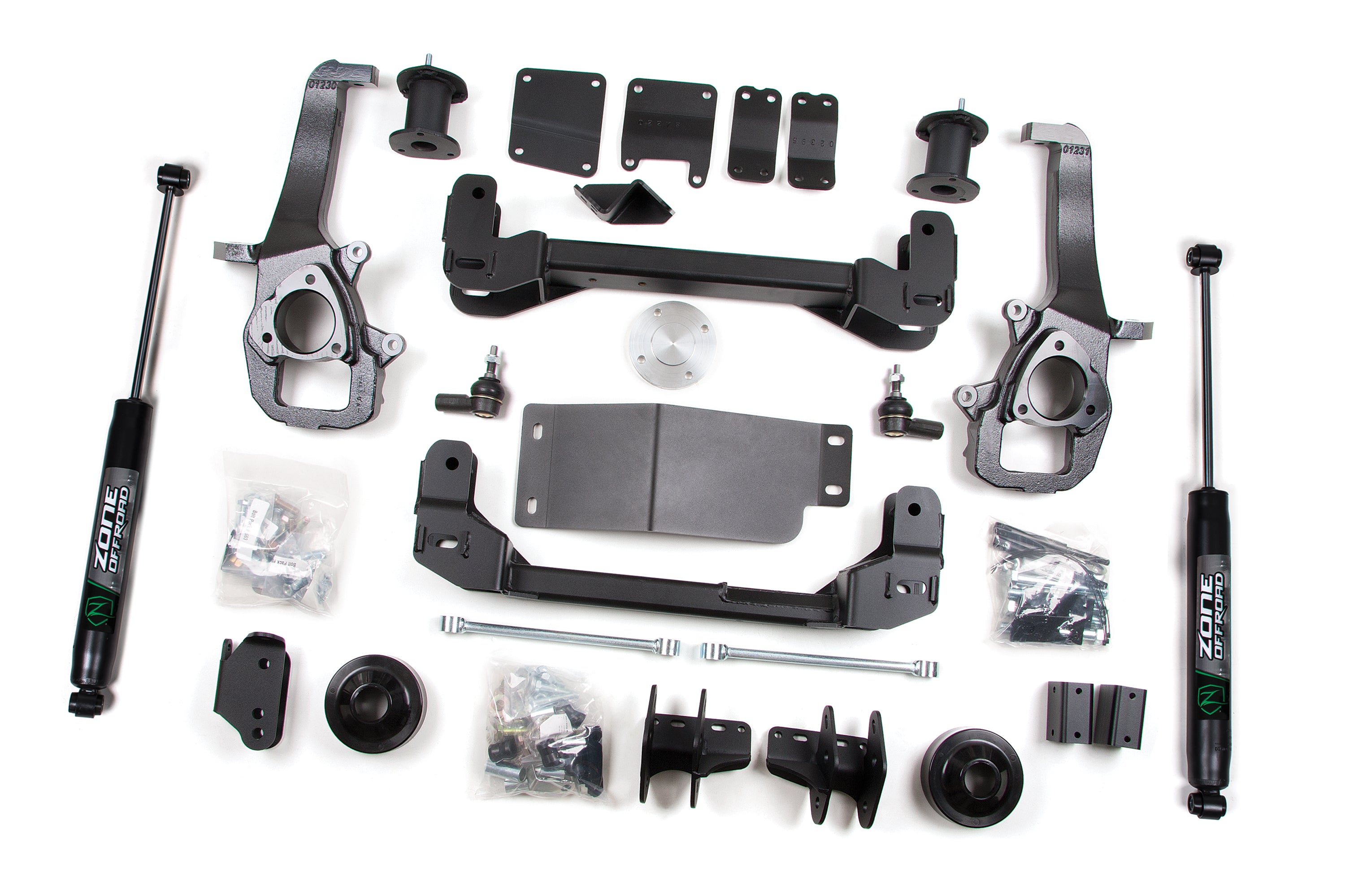 09-11 Dodge RAM 1500 4 Inch Lift Kit Zone Offroad - view 2