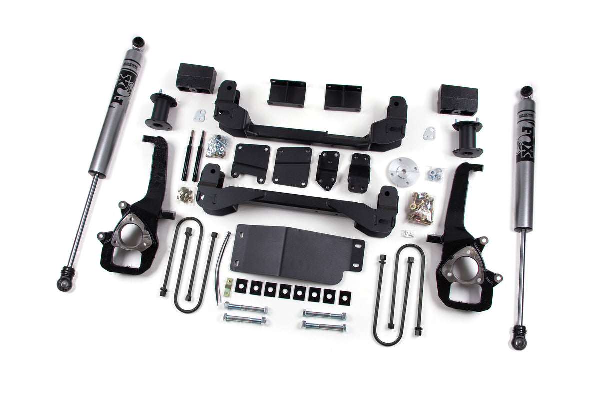 06-08 Dodge 1500 4 Inch Lift Kit Fox Shocks Zone Offroad