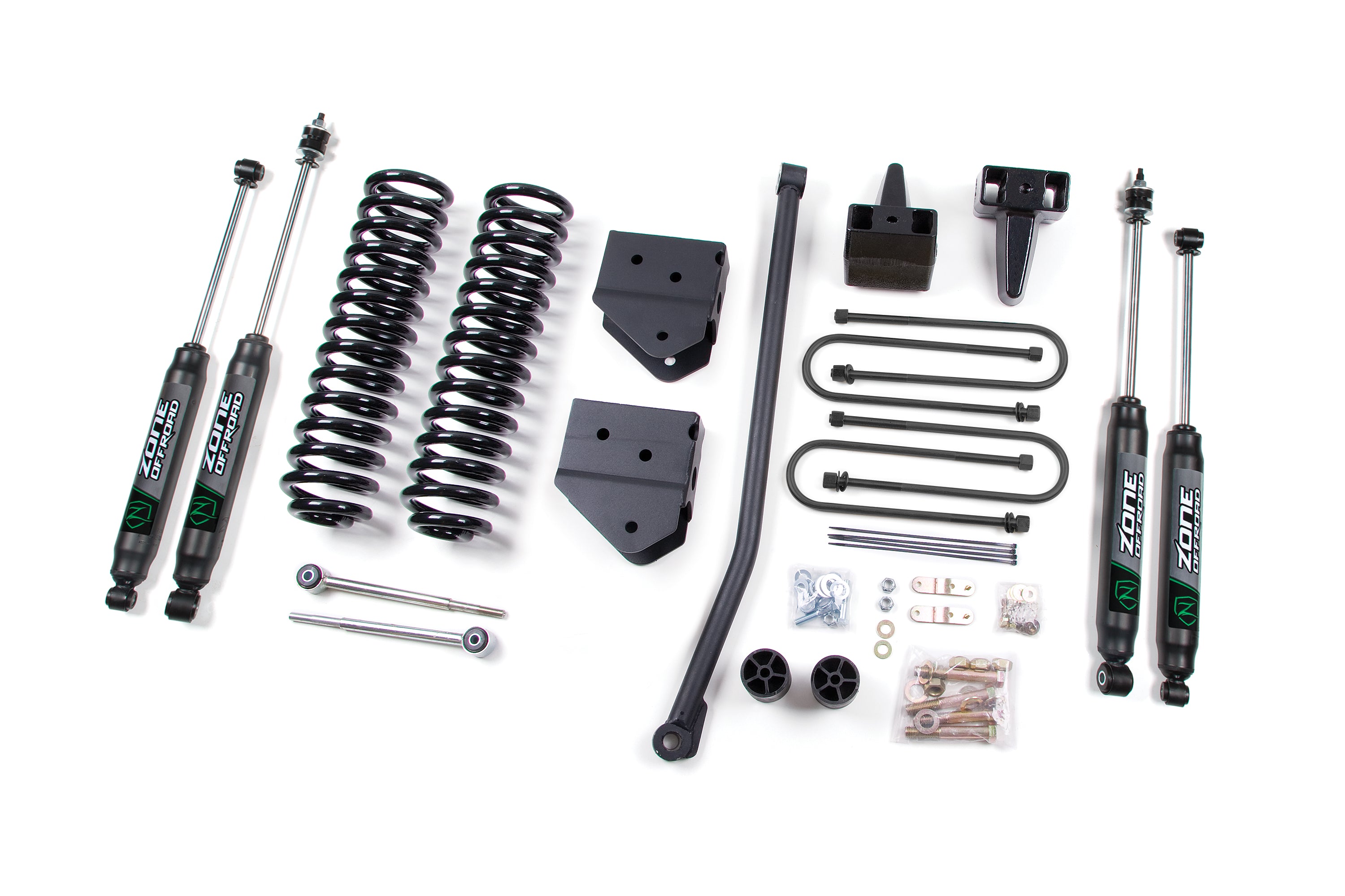 05-07 Ford F-250/F-350 Super Duty Gas 4 Inch Lift Kit Zone Offroad - view 2