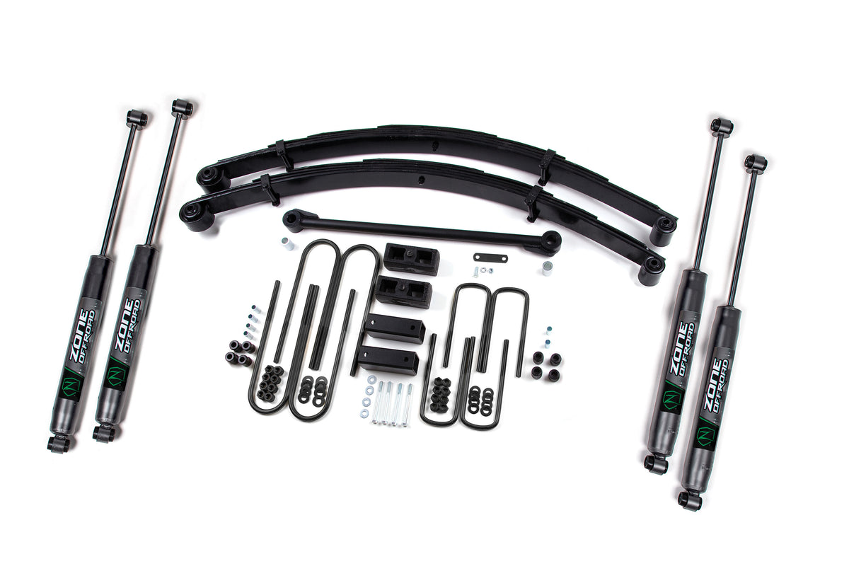 99-04 Ford F-250/350 4 Inch Lift Kit With Nitro Shocks Zone Offroad