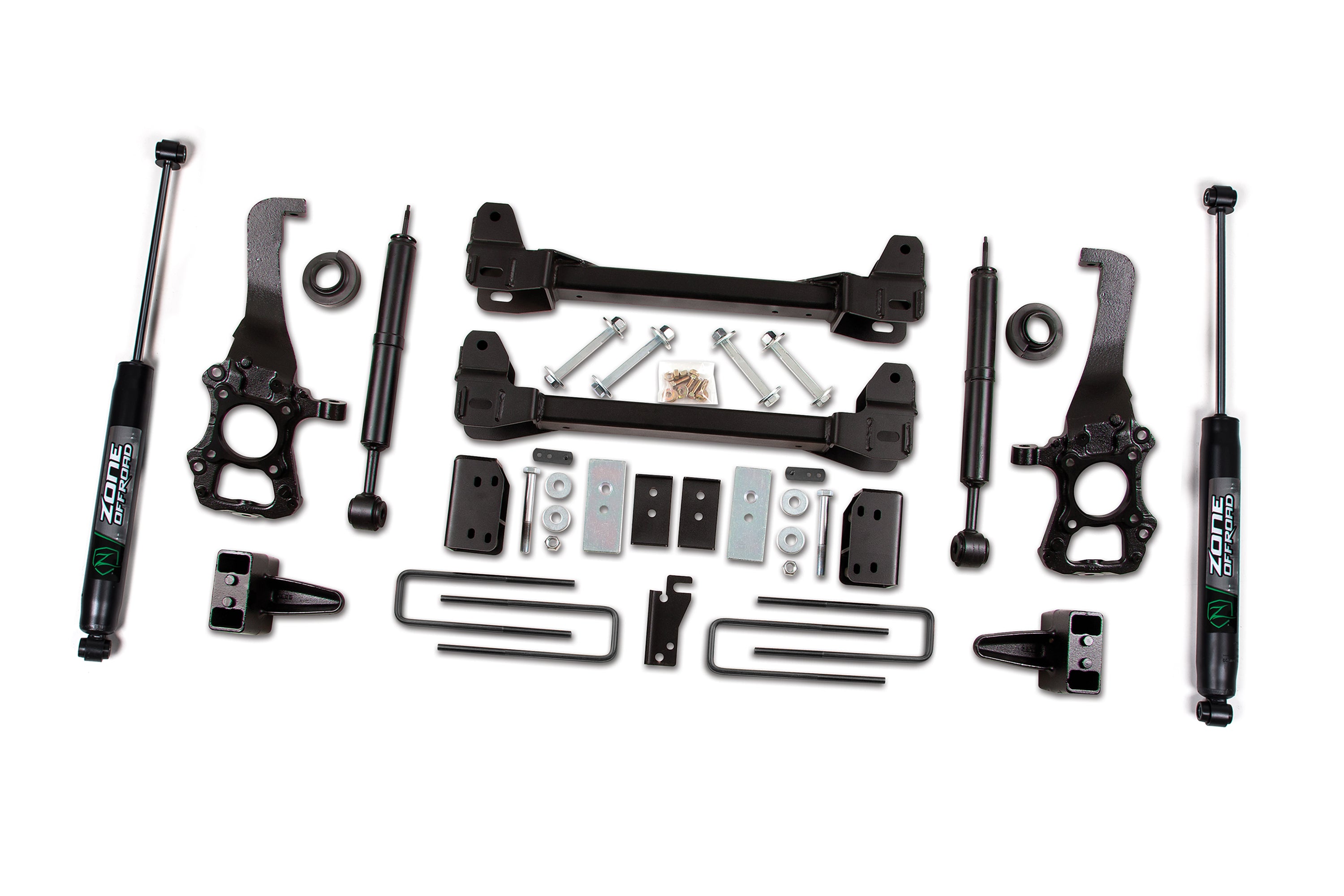 09-10 Ford F-150 2WD 6 Inch Knuckle and Strut Lift Kit Zone Offroad - view 2