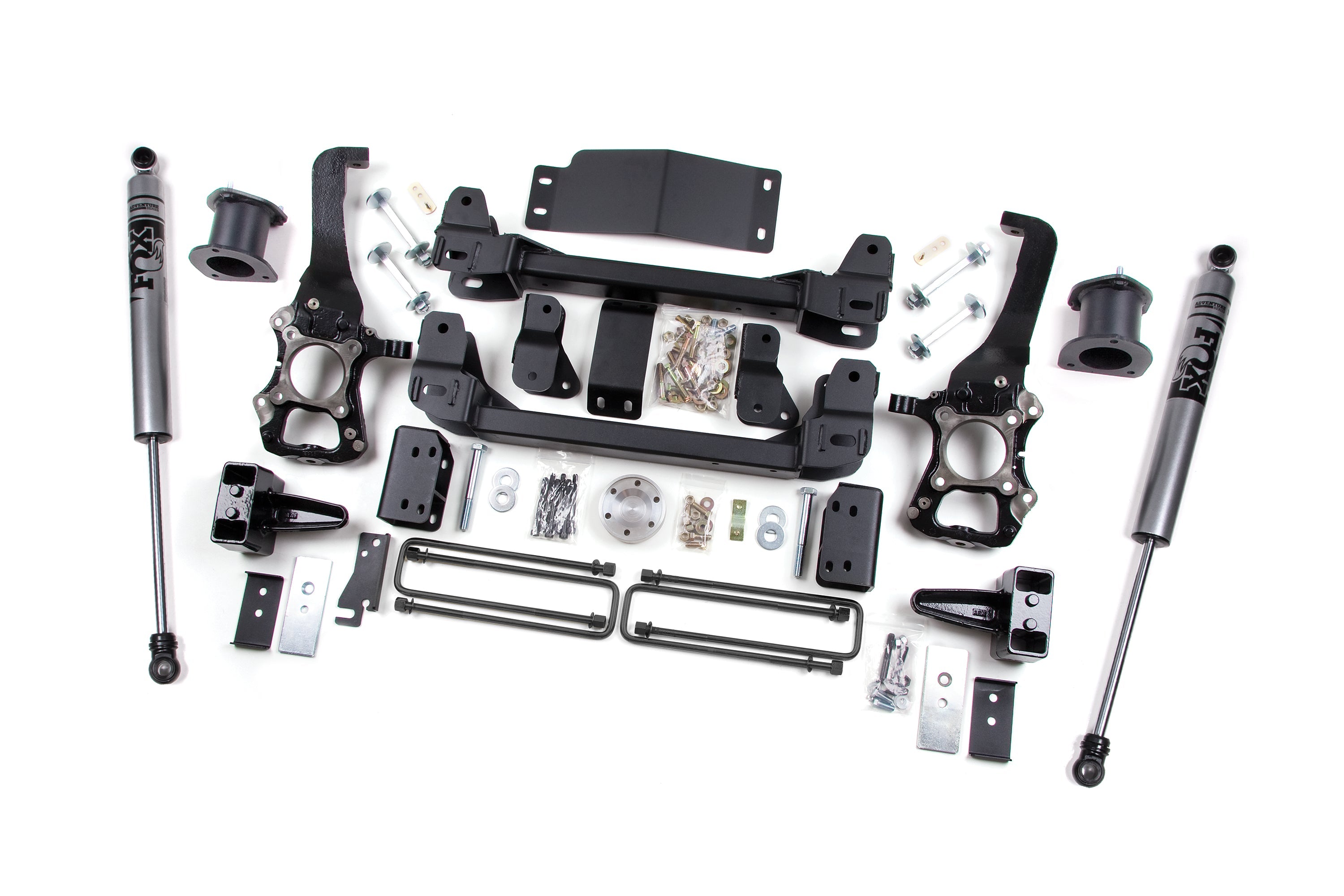 2014 Ford F-150 4 Inch Lift Kit Zone Offroad - view 3