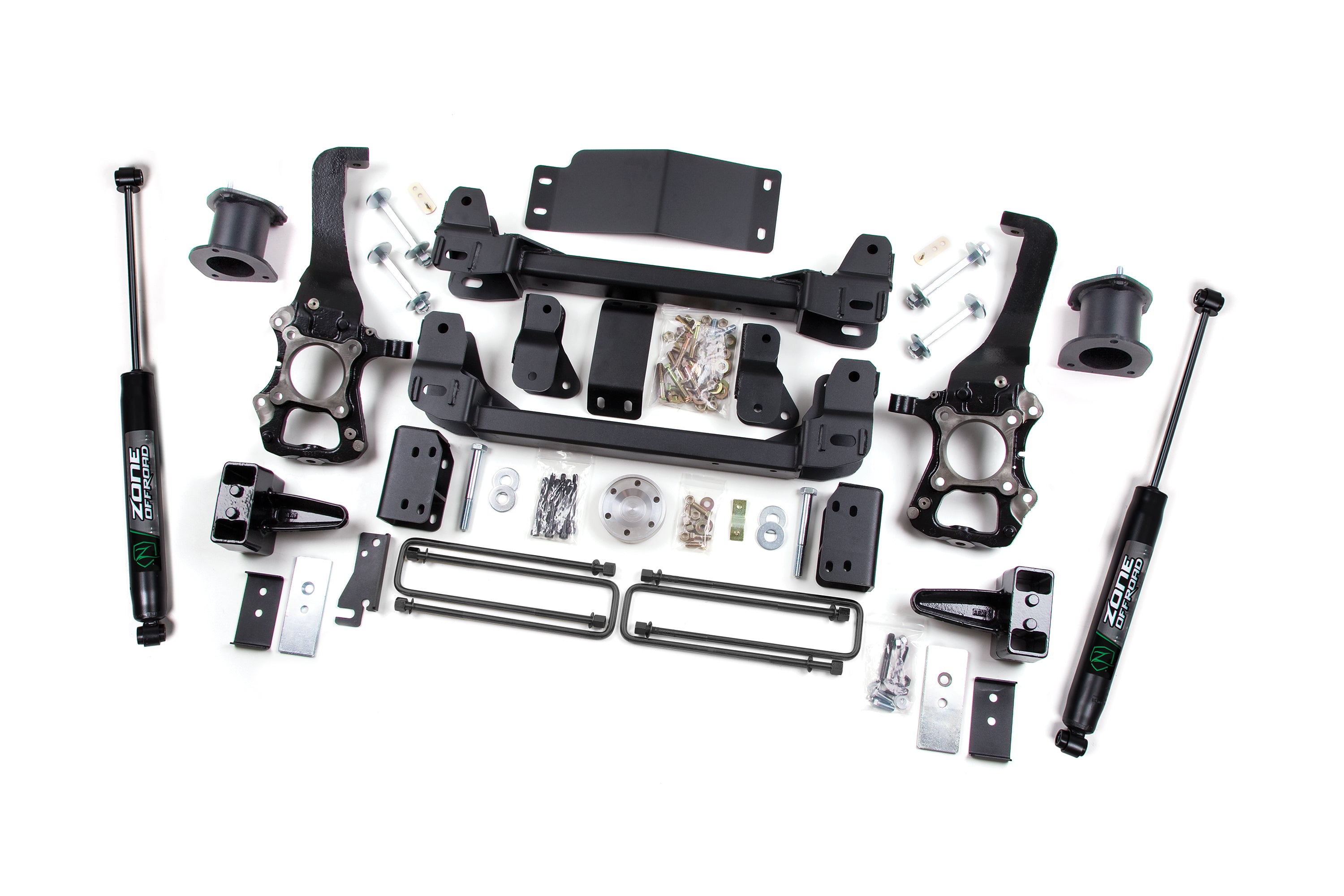 2014 Ford F-150 4 Inch Lift Kit Zone Offroad - view 2