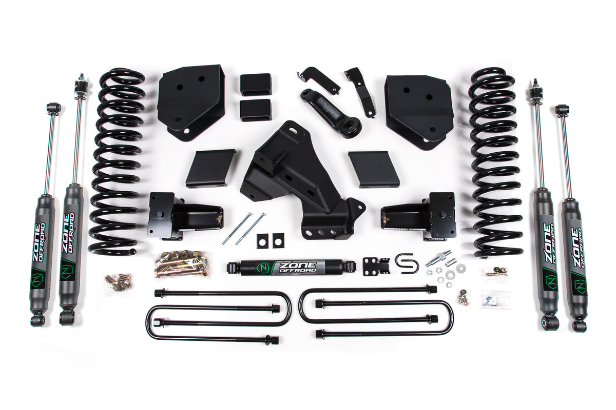 20-21 F-350 Dually 4 Inch Lift Kit Nitro Shocks Gas Zone Offroad
