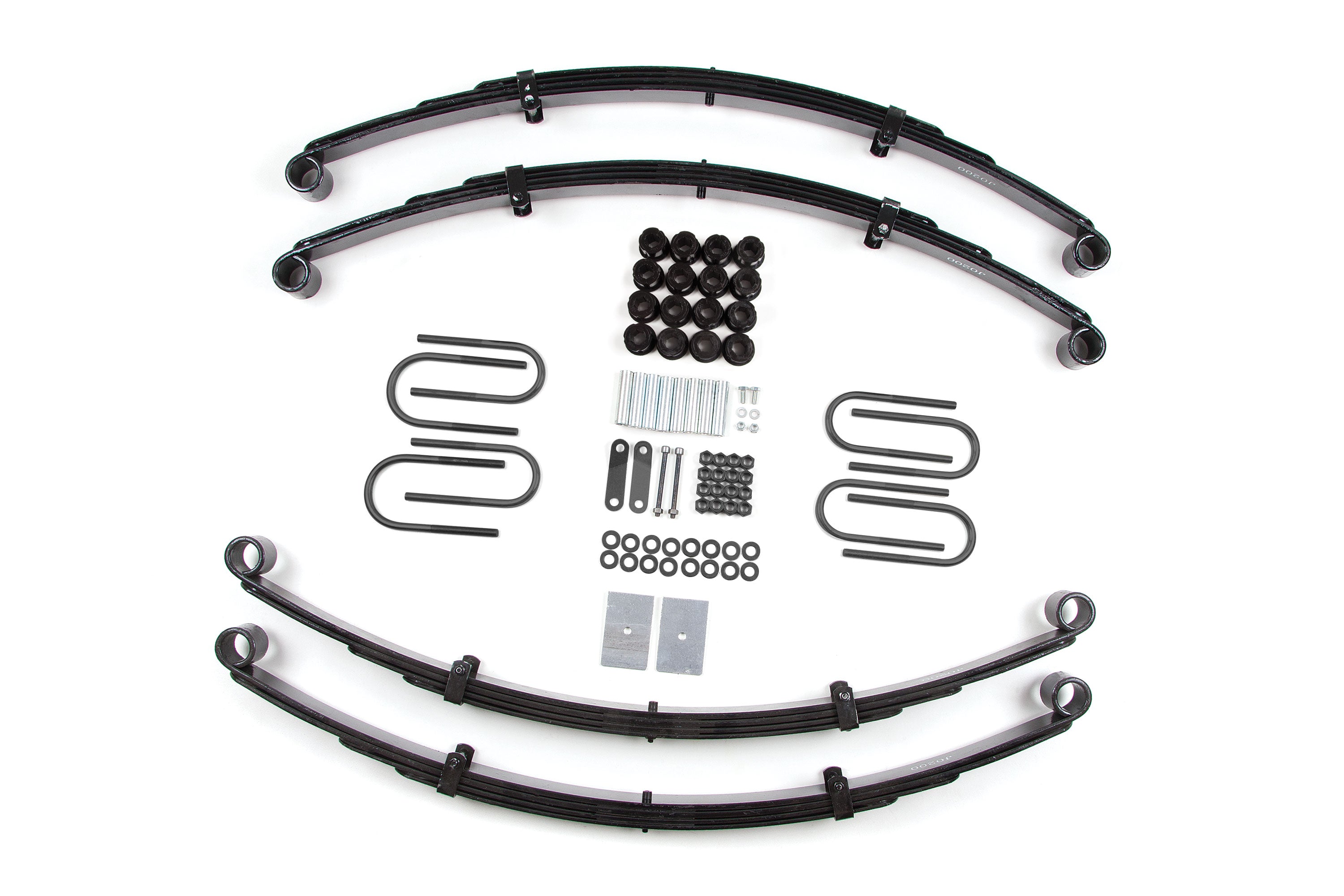 87-95 Jeep Wrangler YJ 2 Inch Leaf Spring Lift Kit Zone Offroad