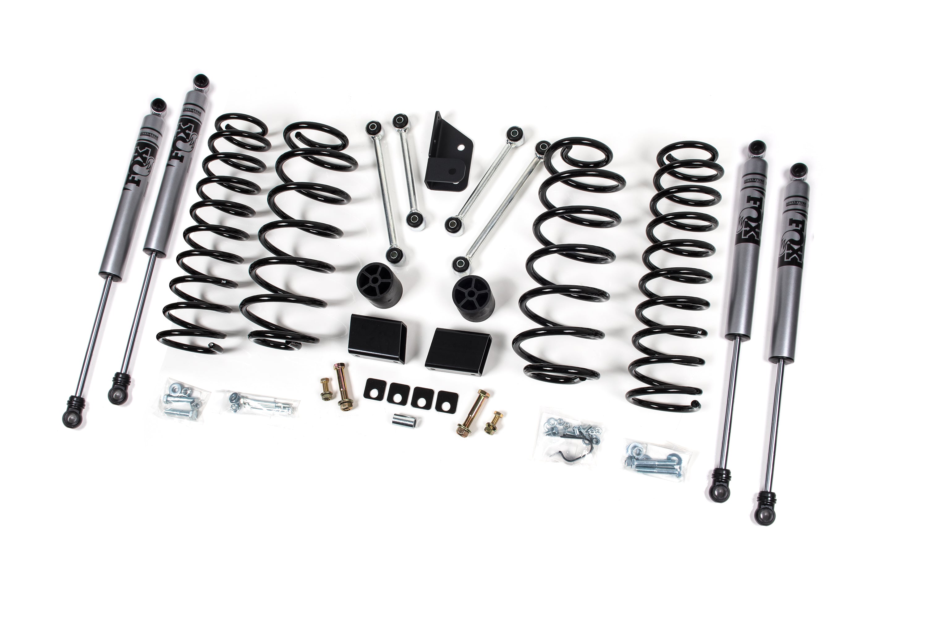 18-24 Jeep Wrangler JL 2 Door 3 Inch Lift Kit Zone Offroad - view 4