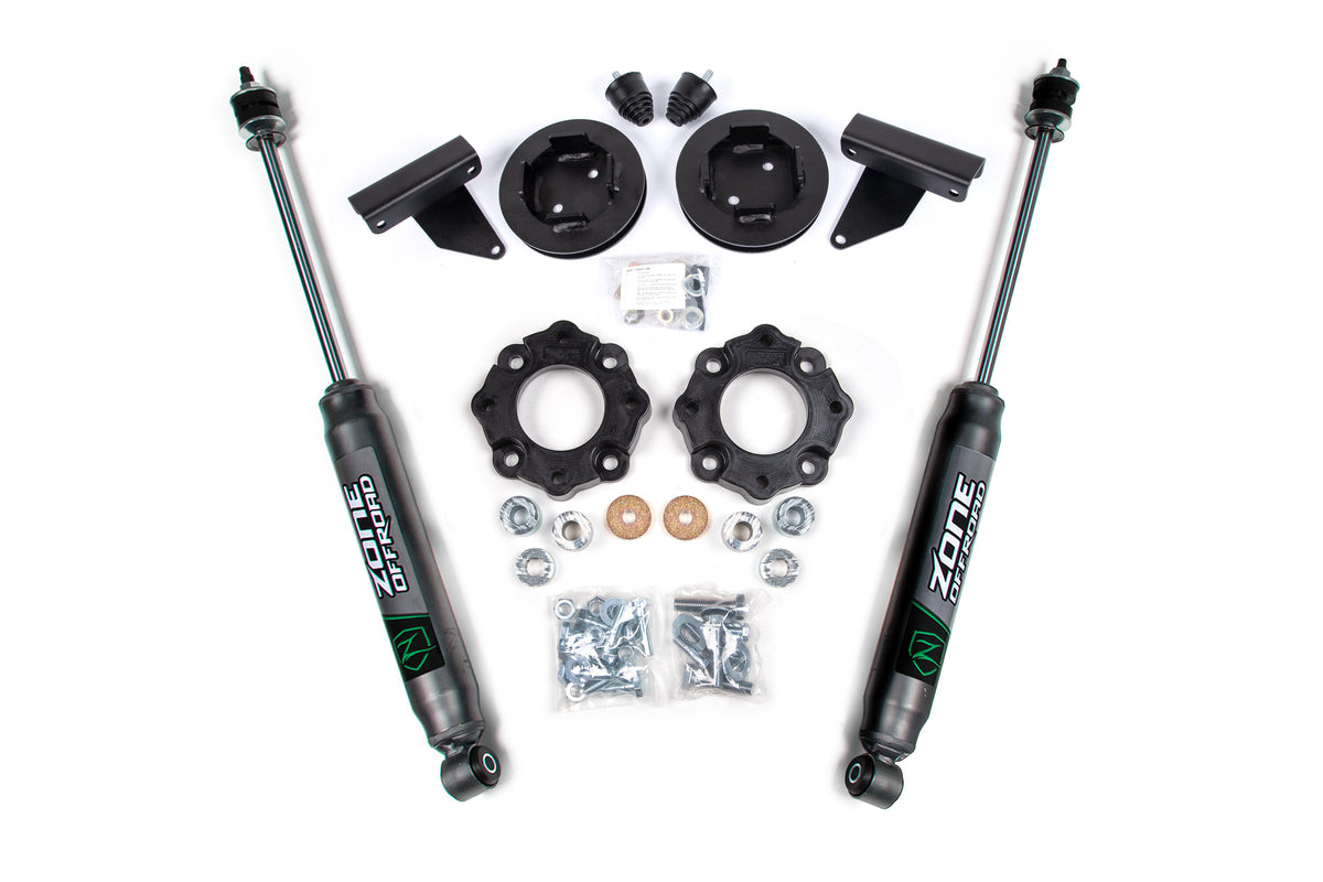 2022-Up Toyota Tundra 4WD 2 Inch Lift Kit 1 Inch Rear Spacer No Shocks Zone Offroad