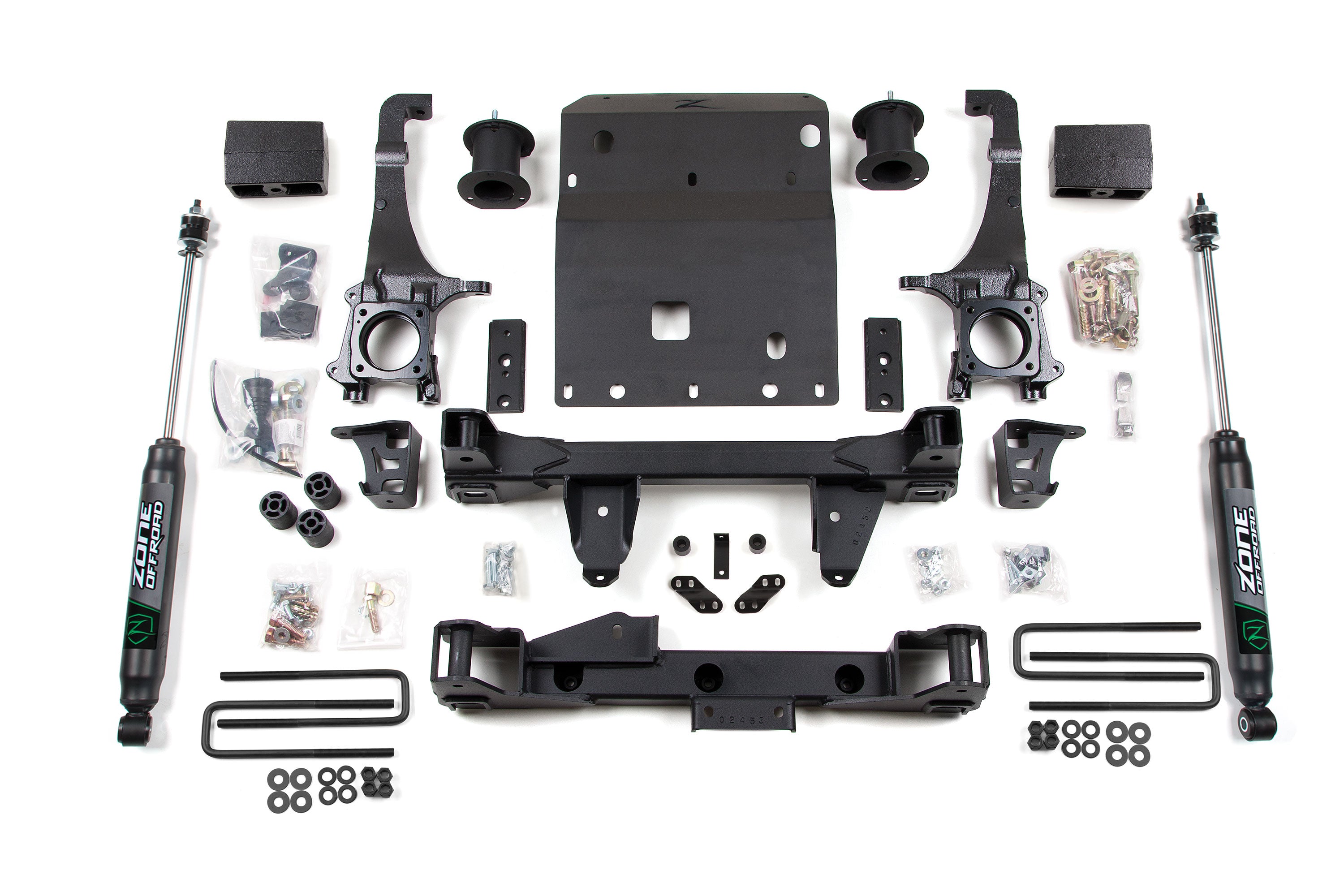 05-15 Toyota Tacoma 4 Inch Front 3 Inch Rear Lift Kit Zone Offroad - view 3