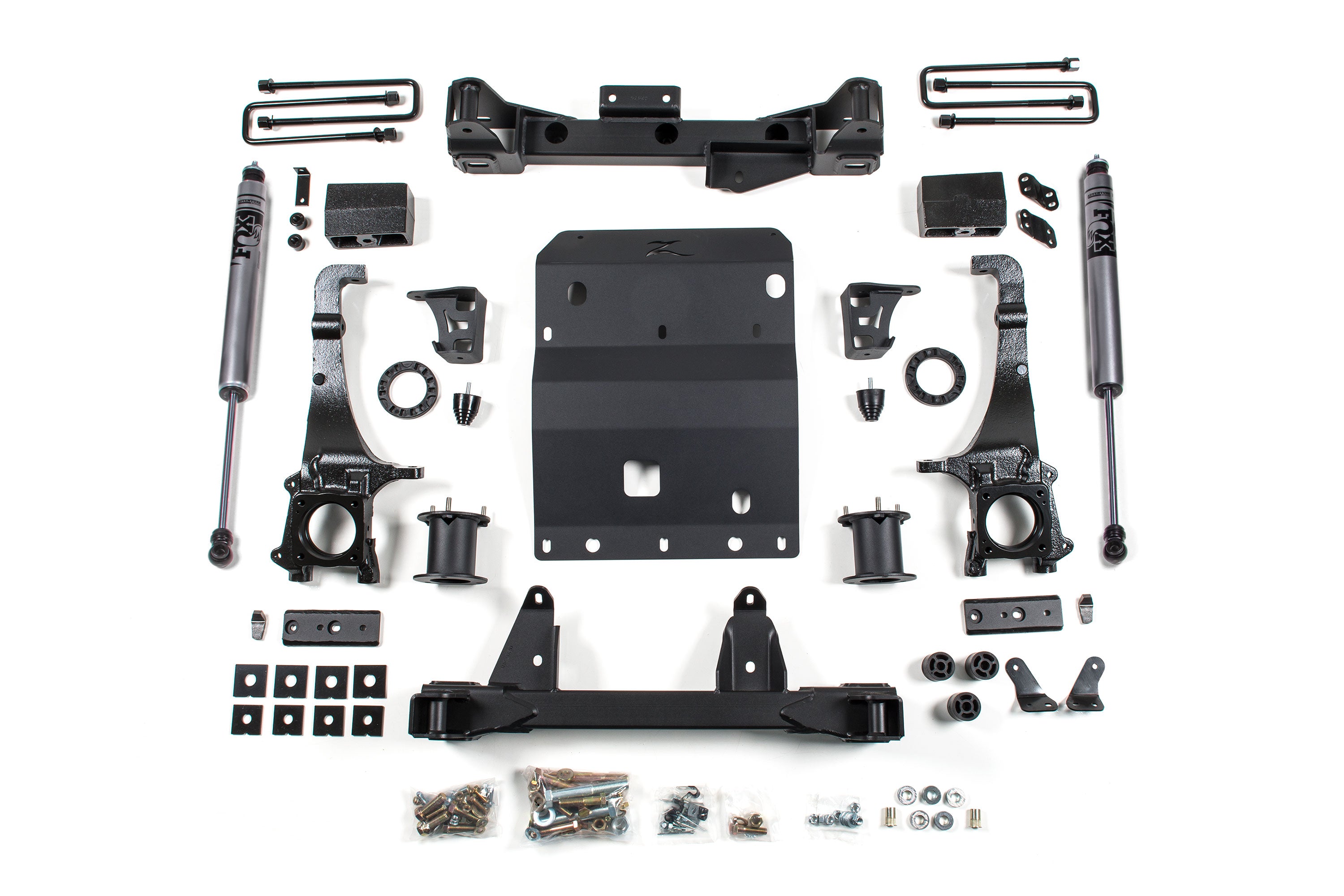 16-23 Toyota Tacoma 6 Inch Front 4 Inch Rear Lift Kit Zone Offroad - view 4
