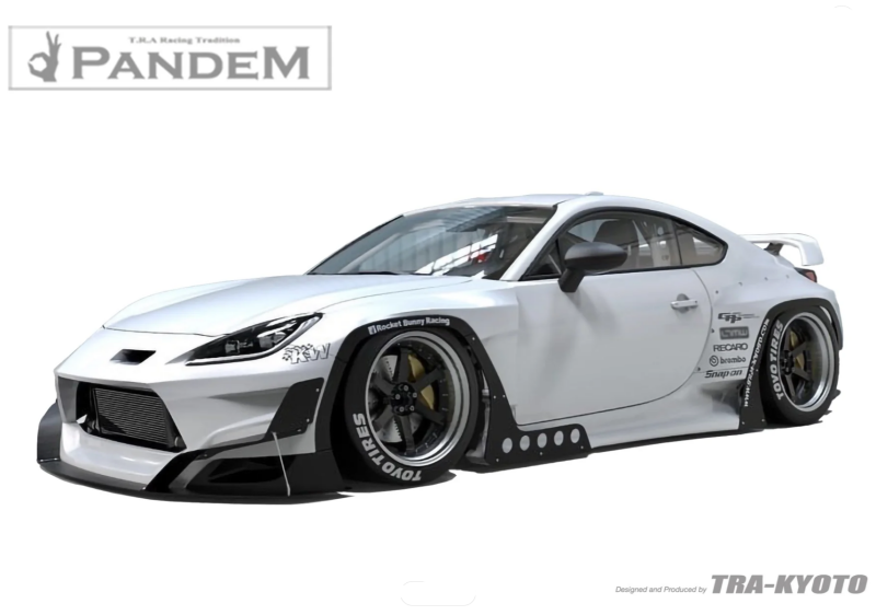 GReddy Pandem 2022+ Toyota GR86 (ZN8) Rocket Bunny Front Canards