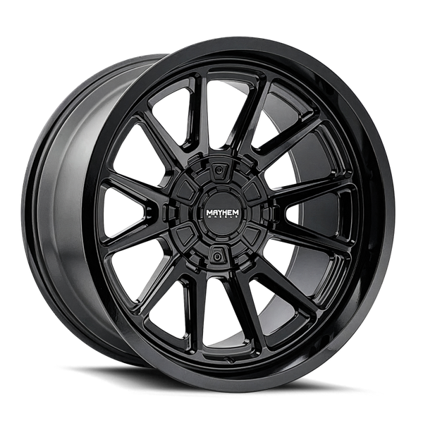 Mayhem 8116 Intrepid 18x9 / 8x180 BP / -12mm Offset / 124.1mm Hub Glos