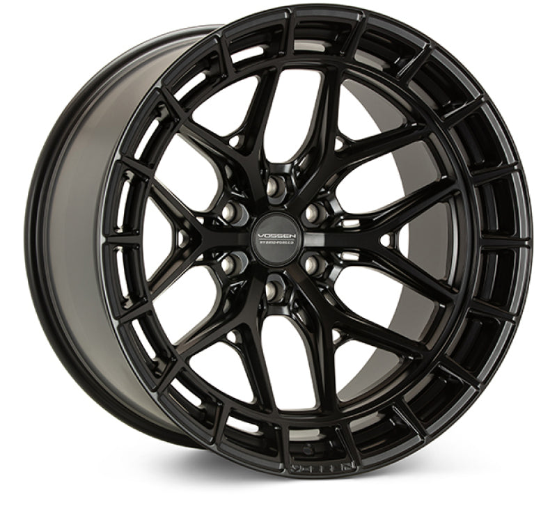 Vossen HFX-1 22x12 / 6x139.7 / ET44 / 106.1 / Ultra Deep - Satin Black Wheel