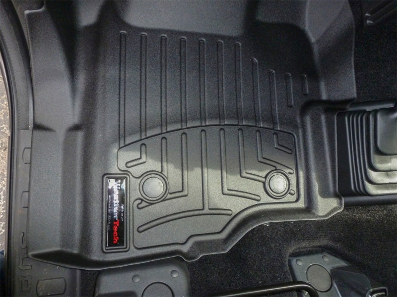 WeatherTech 11+ Ford F250/F350/F450/F550 Front FloorLiner - Black