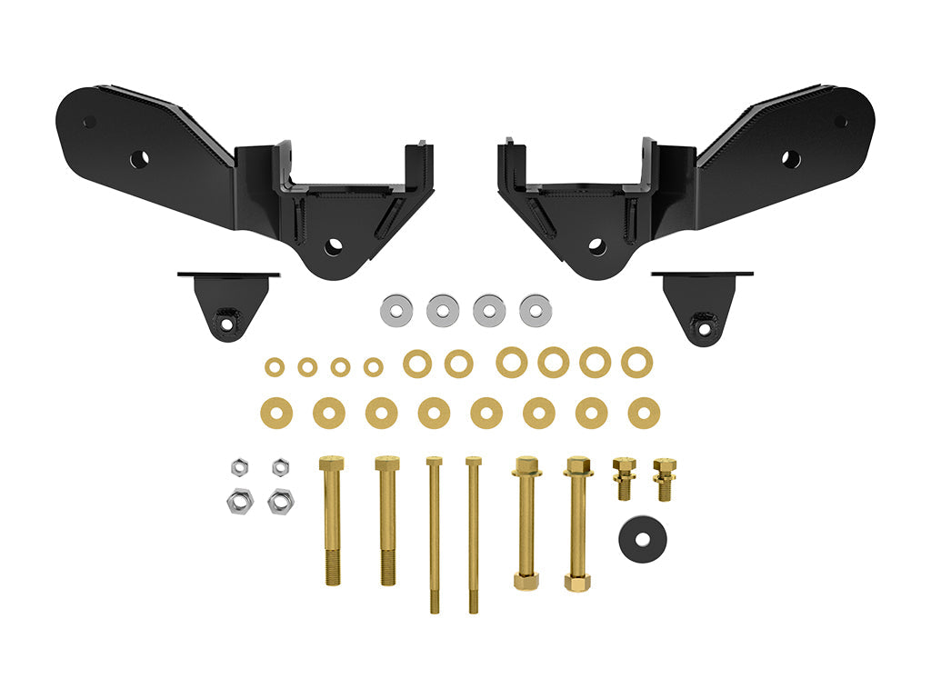 ICON 2023-2025 Ford F-250/F-350 Super Duty 4WD, Front 4-Link Conversion, Frame Bracket Kit