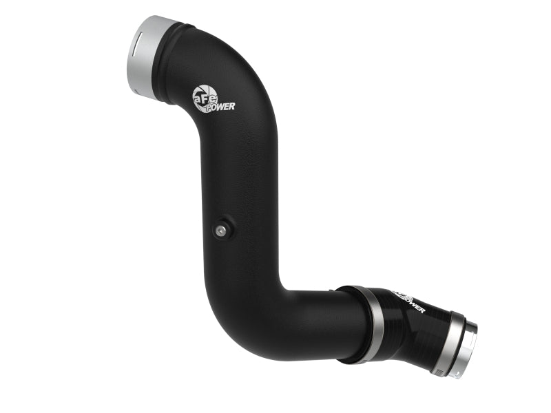 AFE BladeRunner charge pipe for GM Colorado and Canyon 2023-2025, designed for L4-2.7L engines, featuring a sleek black finish.