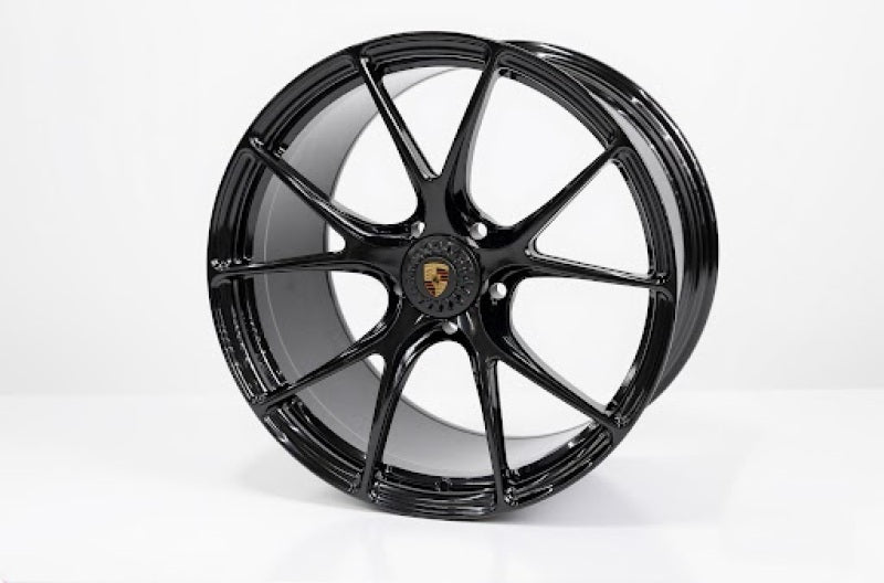 Vossen X Champion RS74 20X9 / ET43 / 5X130 / Gloss Black Wheel / 911 Carrera 992 - Front