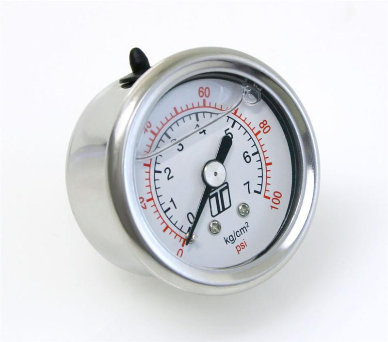 Turbosmart FPR Gauge 0-100psi Liquid Fill