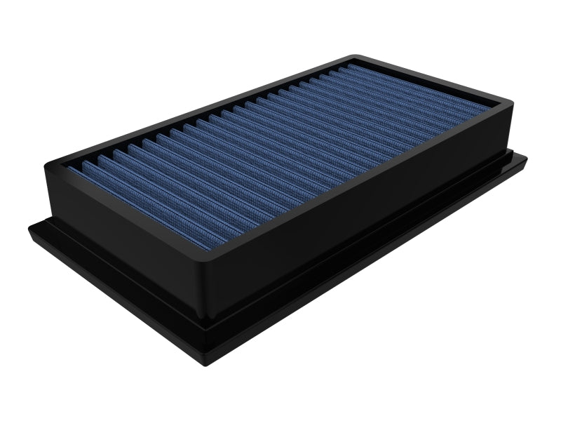 Afe Magnum FLOW OE replacement air filter for Toyota C-HR 2018-2019, designed for L4-2.0L engines, featuring a blue filter media.