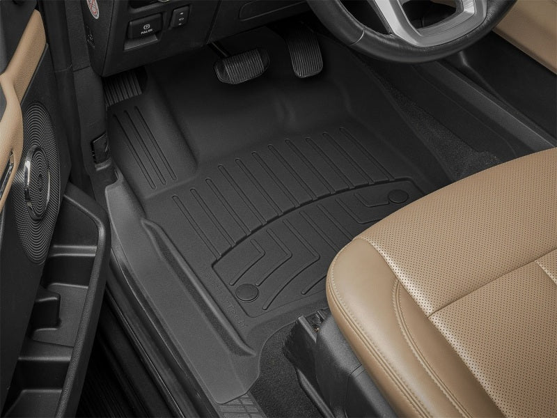 WeatherTech 2018+ Ford Expedition / Expedition Max Front FloorLiner HP - Black