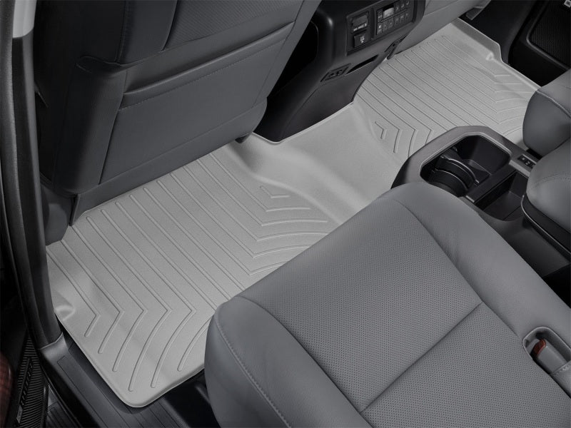 WeatherTech 08+ Toyota Sequoia Rear FloorLiner - Grey