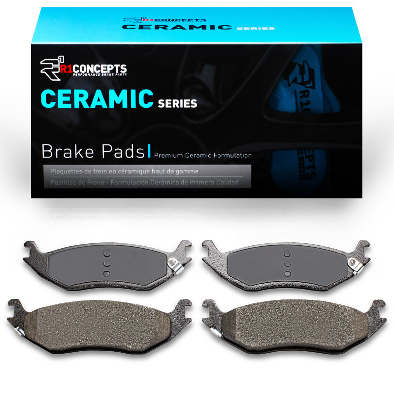R1 02-24 Chrysler Aspen Rear R1 Ceramic Brake Pads
