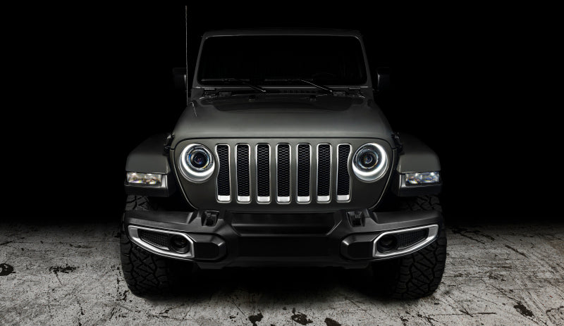 Oracle Oculus Bi-LED Projector Headlights for Jeep JL/Gladiator JT - Matte Blk - 5500K