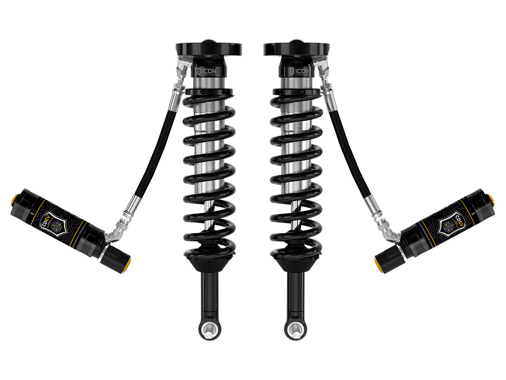 ICON 2023-2024 Chevrolet Colorado WT, LT, & Z71, 2.5 Series Coilover Kit, Remote Reservoir w/ CDEV