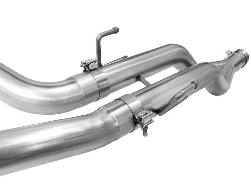 aFe MACH Force XP DPF-Back Exhaust 3in SS w/ 5in Polished Tips 2014 Dodge Ram 1500 V6 3.0L EcoDiesel