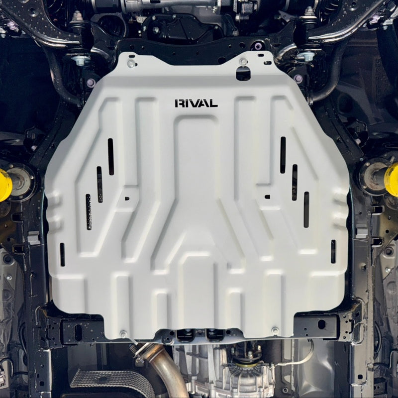 Rival 24-26 Toyota Tacoma i-Force Max Hybrid Aluminum Transmission Catalytic Converter Skid Plate