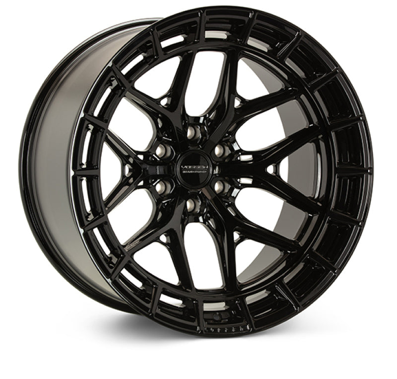 Vossen HFX-1 24x10 / 6x139.7 / ET25 / 106.1 / Deep - Gloss Black Wheel