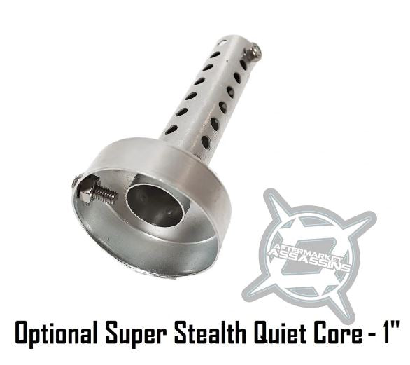 Aftermarket Assassins  Stainless Slip-On Exhaust for 2024 RZR XP 1000
