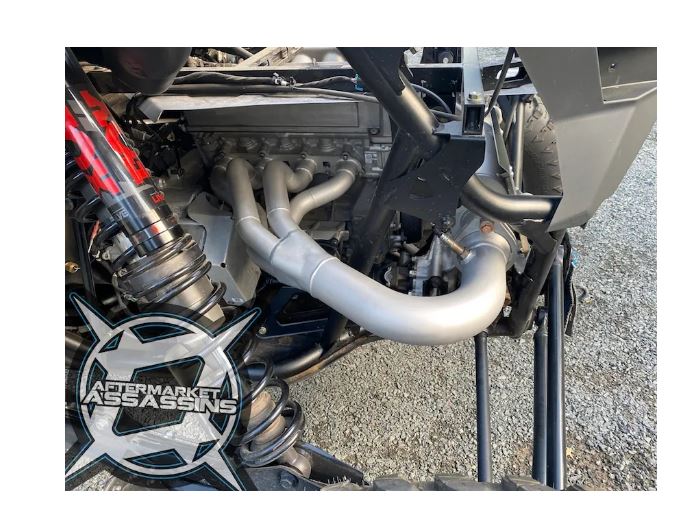 Aftermarket Assassins 2022-Up RZR Pro R 4 Cylinder Header Pipe **5-10 Day Lead Time**