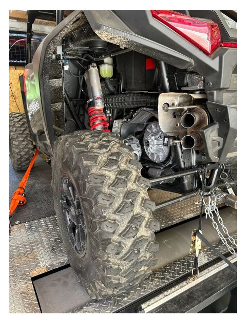 Aftermarket Assassins  Stainless Slip-On Exhaust for 2024 RZR XP 1000