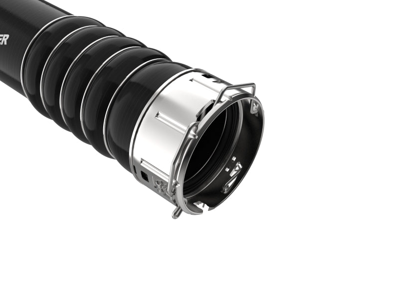 aFe BladeRunner 2-inch stainless steel hot charge pipe for 2016-2020 GM Colorado and Canyon L4-2.8L turbo diesel engines.