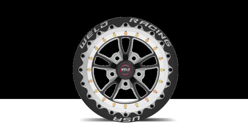 Weld Full Throttle 1-Piece 15x8 / 5x4.5 BP / 3.5in. BS Black Wheel